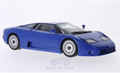 Miniature Bugatti EB110 1/18 AUTOart GT bleue 1991 Bugatti EB110 1/18 AUTOart GT bleue 1991 miniature
