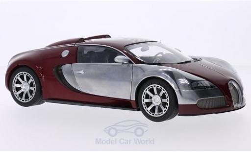 Miniature Bugatti Veyron Edition Centenaire 1/18 AUTOart EB 16.4 Edition Centenaire rouge/chrom 2009 Achille Varzi Bugatti Veyron Edition Centenaire 1/18 AUTOart EB 16.4 Edition Centenaire rouge/chrom 2009 Achille Varzi miniature