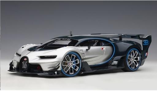 Miniature Bugatti Vision 1/18 AUTOart Gran Turismo grise/carbon 2015 Bugatti Vision 1/18 AUTOart Gran Turismo grise/carbon 2015 miniature