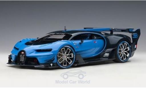 Miniature Bugatti Vision 1/18 AUTOart GT bleue/bleue 2015 Bugatti Vision 1/18 AUTOart GT bleue/bleue 2015 miniature