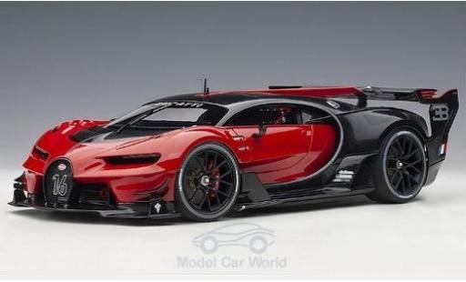 Miniature Bugatti Vision 1/18 AUTOart GT rouge/noire 2015 Bugatti Vision 1/18 AUTOart GT rouge/noire 2015 miniature