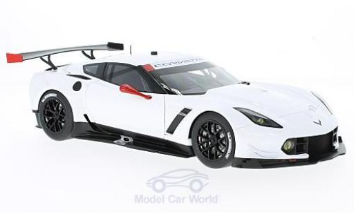 Miniature Chevrolet Corvette C7 1/18 AUTOart C7.R blanche 2016 Plain Body Version Chevrolet Corvette C7 1/18 AUTOart C7.R blanche 2016 Plain Body Version miniature