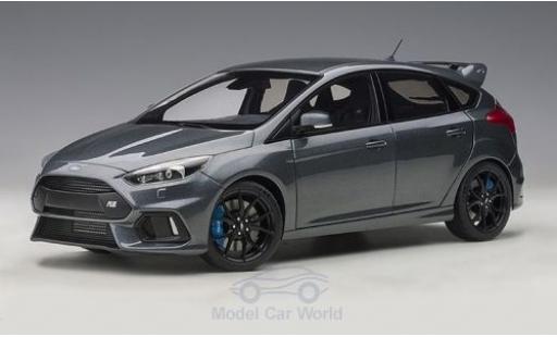 Miniature Ford Focus 1/18 AUTOart MKIII RS metallise grise 2016 Ford Focus 1/18 AUTOart MKIII RS metallise grise 2016 miniature