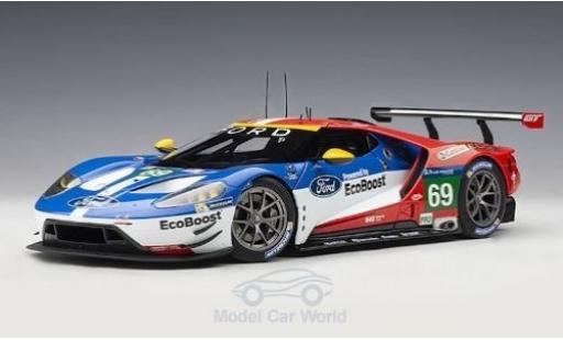 Miniature Ford GT 1/18 AUTOart bleue 2016 Plain Body Version Ford GT 1/18 AUTOart bleue 2016 Plain Body Version miniature