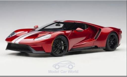 Miniature Ford GT 1/18 AUTOart metallise rouge/grise 2017 Ford GT 1/18 AUTOart metallise rouge/grise 2017 miniature