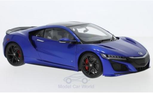 Miniature Honda NSX 1/18 AUTOart (NC1) metallise bleue RHD 2016 Honda NSX 1/18 AUTOart (NC1) metallise bleue RHD 2016 miniature