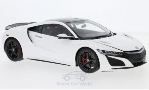 Miniature Honda NSX 1/18 AUTOart (NC1) blanche RHD 2016 Honda NSX 1/18 AUTOart (NC1) blanche RHD 2016 miniature