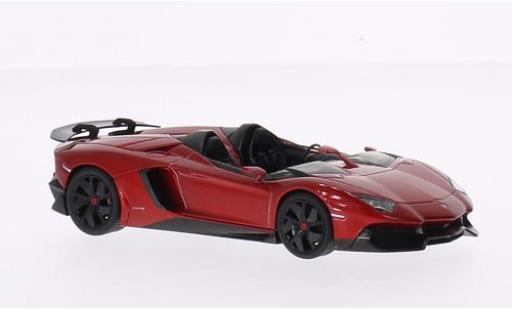 Miniature Lamborghini Aventador 1/43 AUTOart J Roadster metallise rouge 2012 Lamborghini Aventador 1/43 AUTOart J Roadster metallise rouge 2012 miniature