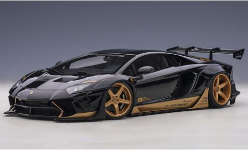 Miniature Lamborghini Aventador 1/18 AUTOart LB-Works noire/gold 2018 Liberty Walk Lamborghini Aventador 1/18 AUTOart LB-Works noire/gold 2018 Liberty Walk miniature