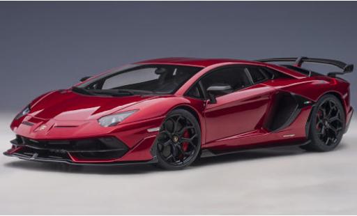 Miniature Lamborghini Aventador 1/18 AUTOart SVJ metallise rouge/Dekor 2019 Lamborghini Aventador 1/18 AUTOart SVJ metallise rouge/Dekor 2019 miniature