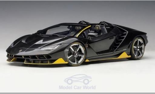 Miniature Lamborghini Centenario 1/18 AUTOart Roadster carbon/jaune 2016 Lamborghini Centenario 1/18 AUTOart Roadster carbon/jaune 2016 miniature