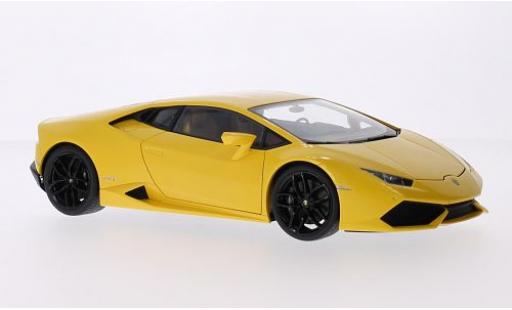 Miniature Lamborghini Huracan 1/18 AUTOart LP610-4 metallise jaune 2014 Lamborghini Huracan 1/18 AUTOart LP610-4 metallise jaune 2014 miniature