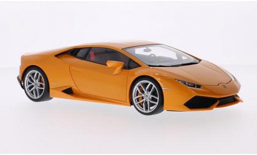Miniature Lamborghini Huracan 1/18 AUTOart LP610-4 metallise orange 2014 Lamborghini Huracan 1/18 AUTOart LP610-4 metallise orange 2014 miniature