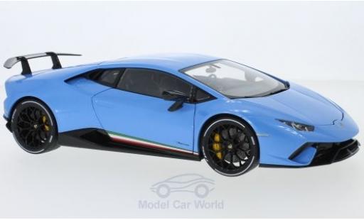 Miniature Lamborghini Huracan 1/18 AUTOart Performante metallise bleue 2017 Lamborghini Huracan 1/18 AUTOart Performante metallise bleue 2017 miniature