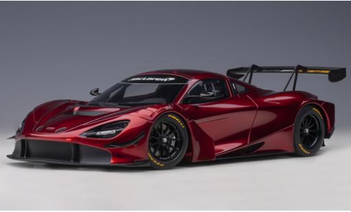 Miniature McLaren 720 1/18 AUTOart S GT3 metallise rouge 2019 McLaren 720 1/18 AUTOart S GT3 metallise rouge 2019 miniature