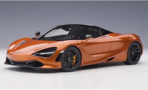 Miniature McLaren 720 1/18 AUTOart S metallise orange 2017 McLaren 720 1/18 AUTOart S metallise orange 2017 miniature