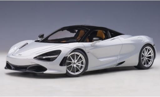 Miniature McLaren 720 1/18 AUTOart S metallise blanche 2017 McLaren 720 1/18 AUTOart S metallise blanche 2017 miniature