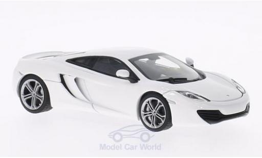 Miniature McLaren MP4-12C 1/43 AUTOart blanche 2011 McLaren MP4-12C 1/43 AUTOart blanche 2011 miniature