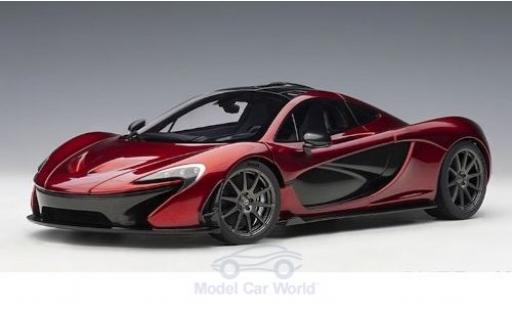 Miniature McLaren P1 1/18 AUTOart metallise rouge 2013 McLaren P1 1/18 AUTOart metallise rouge 2013 miniature