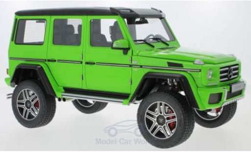 Mercedes Classe G 1/18 AUTOart G500 4x4 verte 2016 miniature