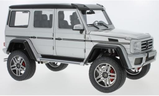 Mercedes Classe G 1/18 AUTOart G500 4x4 grise 2016 miniature