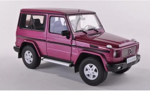 Mercedes Classe G 1/18 AUTOart G500 SWB metallise rouge 1998 1:18 miniature