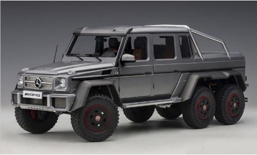 Miniature Mercedes Classe G 1/18 AUTOart G63 AMG 6x6 matt-grise 2013 Mercedes Classe G 1/18 AUTOart G63 AMG 6x6 matt-grise 2013 miniature