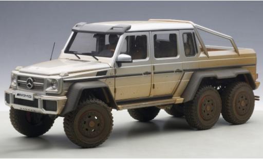 Miniature Mercedes Classe G 1/18 AUTOart G63 AMG 6x6 grise 2013 mit Gebrauchsspuren Mercedes Classe G 1/18 AUTOart G63 AMG 6x6 grise 2013 mit Gebrauchsspuren miniature