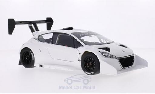 Miniature Peugeot 208 T16 1/18 AUTOart T16 blanche Pikes Peak 2013 Plain Body Version Peugeot 208 T16 1/18 AUTOart T16 blanche Pikes Peak 2013 Plain Body Version miniature