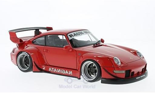 Miniature Porsche 993 RWB 1/18 AUTOart 911 () RWB rouge Rauh Welt grisee Felgen Porsche 993 RWB 1/18 AUTOart 911 () RWB rouge Rauh Welt grisee Felgen miniature