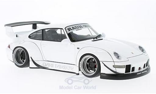 Miniature Porsche 993 RWB 1/18 AUTOart 911 () RWB blanche Rauh Welt ohne Vitrine Porsche 993 RWB 1/18 AUTOart 911 () RWB blanche Rauh Welt ohne Vitrine miniature