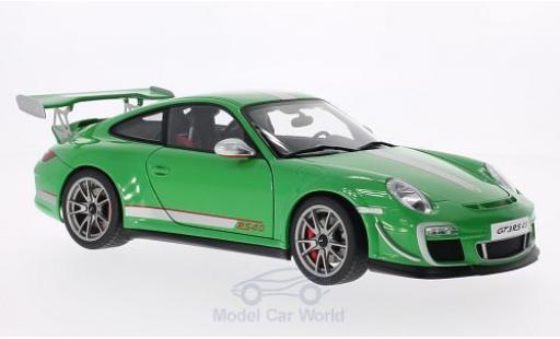 Miniature Porsche 997 GT3 RS 1/18 AUTOart 911 () GT3 RS 4.0 verte/grise 2011 Porsche 997 GT3 RS 1/18 AUTOart 911 () GT3 RS 4.0 verte/grise 2011 miniature