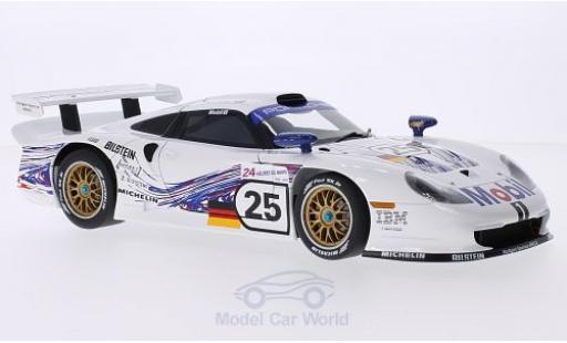 Miniature Porsche 996 GT1 1/18 AUTOart 911 GT1 No.25 24h Le Mans 1997 T.Boutsen/H-J.Stuck/B.Wollek Porsche 996 GT1 1/18 AUTOart 911 GT1 No.25 24h Le Mans 1997 T.Boutsen/H-J.Stuck/B.Wollek miniature