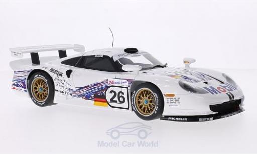 Miniature Porsche 996 GT1 1/18 AUTOart 911 GT1 No.26 24h Le Mans 1997 E.Collard/R.Kelleners/Y.Dalmas Porsche 996 GT1 1/18 AUTOart 911 GT1 No.26 24h Le Mans 1997 E.Collard/R.Kelleners/Y.Dalmas miniature