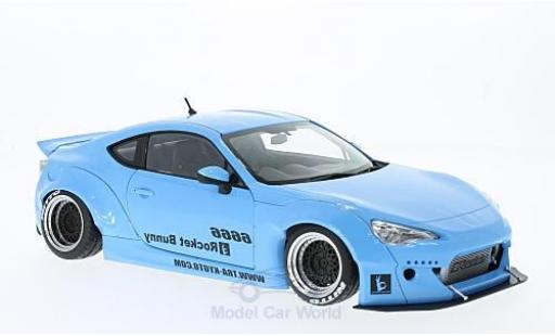Miniature Toyota 86 1/18 AUTOart Rocket Bunny metallise bleue noiree Felgen Toyota 86 1/18 AUTOart Rocket Bunny metallise bleue noiree Felgen miniature