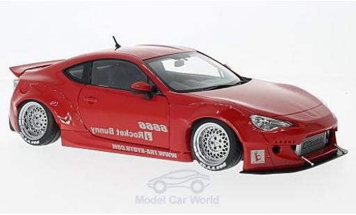 Miniature Toyota 86 1/18 AUTOart Rocket Bunny rouge Toyota 86 1/18 AUTOart Rocket Bunny rouge miniature