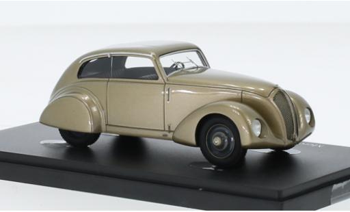 Miniature Mercedes 170 1/43 AutoCult (W15) Stromlinie Erdmann & Rossi metallise beige 1933 Mercedes 170 1/43 AutoCult (W15) Stromlinie Erdmann & Rossi metallise beige 1933 miniature