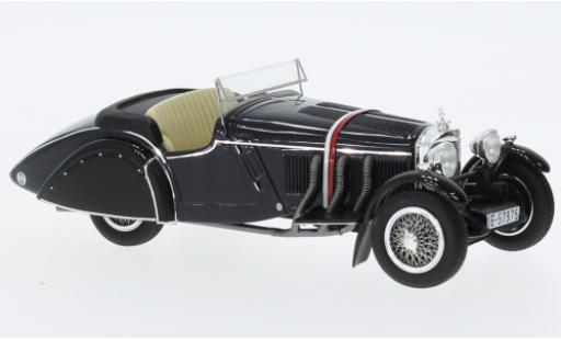 Miniature Mercedes SSK 1/43 AutoCult Gläser noire 1931 Mercedes SSK 1/43 AutoCult Gläser noire 1931 miniature