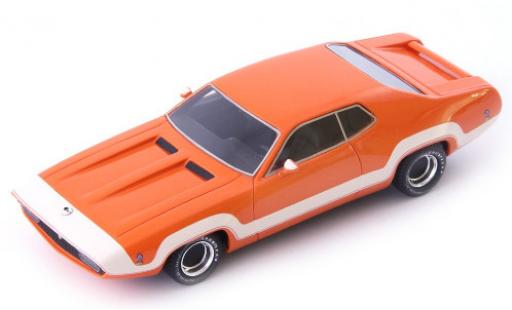 Miniature Plymouth Road Runner 1/43 AutoCult Rapid Transit orange/Dekor 1971 Plymouth Road Runner 1/43 AutoCult Rapid Transit orange/Dekor 1971 miniature