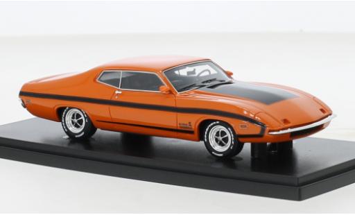 Miniature Ford Torino 1/43 AutoCult Autocult/Avenue 43 King Cobra orange/noire 1970 Ford Torino 1/43 AutoCult Autocult/Avenue 43 King Cobra orange/noire 1970 miniature