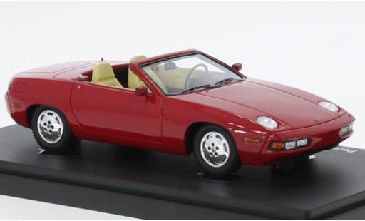 Miniature Porsche 928 1/43 AutoCult Autocult/Avenue 43 Carelli Design cabriolet rouge 1981 Porsche 928 1/43 AutoCult Autocult/Avenue 43 Carelli Design cabriolet rouge 1981 miniature