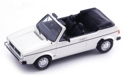 Miniature Volkswagen Golf 1/43 AutoCult I Cabriolet Prougeotyp blanche 1976 Volkswagen Golf 1/43 AutoCult I Cabriolet Prougeotyp blanche 1976 miniature