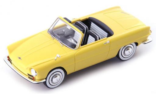 Wartburg 313 1/43 AutoCult /2 Sport jaune 1972 miniature