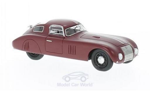Fiat 1500 1/43 AutoCult Barchetta Kompressor rouge 1943 miniature