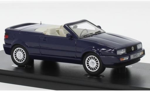 Miniature Volkswagen Corrado 1/43 AutoCult Cabriolet Prougeotyp metallise bleue 1993 Volkswagen Corrado 1/43 AutoCult Cabriolet Prougeotyp metallise bleue 1993 miniature