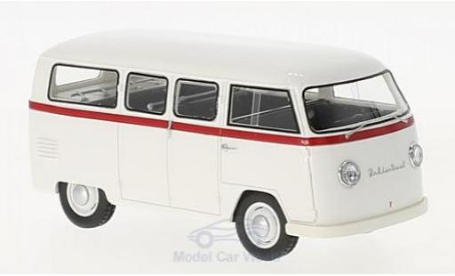 Miniature Volkswagen T1 A 1/43 AutoCult Palten Diesel blanche/rouge 1954 Volkswagen T1 A 1/43 AutoCult Palten Diesel blanche/rouge 1954 miniature