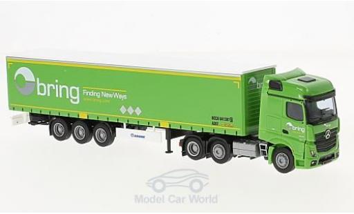 Miniature Mercedes Actros 1/87 AWM 2 Big. Aerop. Bring G-KSZ Mercedes Actros 1/87 AWM 2 Big. Aerop. Bring G-KSZ miniature