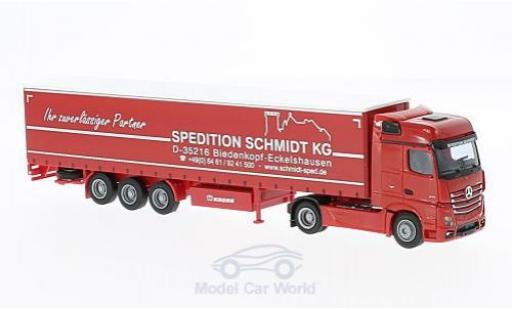 Miniature Mercedes Actros 1/87 AWM 2 Big. Aerop. Schmidt G-KSZ Mercedes Actros 1/87 AWM 2 Big. Aerop. Schmidt G-KSZ miniature