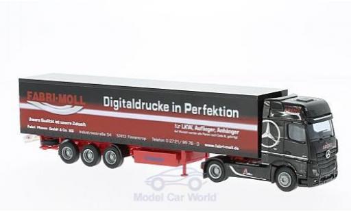 Miniature Mercedes Actros 1/87 AWM 2 Giga / Aerop. Arens Gardinenplanen-SZ Mercedes Actros 1/87 AWM 2 Giga / Aerop. Arens Gardinenplanen-SZ miniature