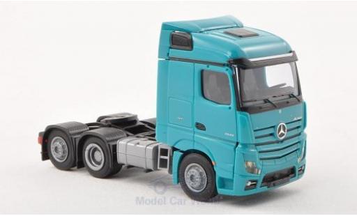Miniature Mercedes Actros 1/87 AWM 2 Streamspace/Aerop. türkis Solo-Zugmaschine 3-achig türkis Mercedes Actros 1/87 AWM 2 Streamspace/Aerop. türkis Solo-Zugmaschine 3-achig türkis miniature